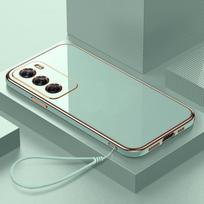 For OPPO Reno 12 Pro Case Oppo Reno12 Phone Case Reno12 Pro Luxury Square Plating ShockProof Soft Silicone Back Cover Fundas OPPO Reno12 Pro