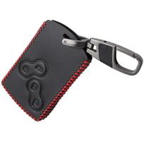 Automobilio rakto apsauginio laikiklio dangtelis, skirtas Renault Koleos Megane 1 2 3 Scenic Captur Clio Duster raudona