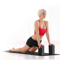 Treniruotės fitneso jogos putplasčio pagalvėlės EVA treniruotės juoda