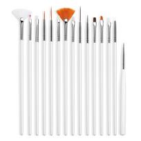 Fondant Cake Brush, DIY Sugar Craft, Baking Decorating Tools, Pen for Painting, Cookie Decoration Accessories, 15Pcs Set