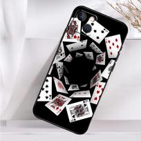 Poker Playing Card Phone Case For iPhone 16 15 14 13 12 11 Pro Max Mini X XR XS Max 7 8 Plus Back Cover iPhone 13 Pro