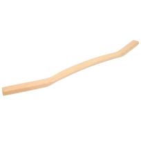 Body Gua Sha Stick Large M Shaped Soreness Relief Wooden Scraping Massage Tool for Back Belly Limbs beige