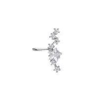 No Piercing Ear Cuff Satr Earrings For Women 1Pc Silver Color  Earclip Orbital Non Pierced Earing  Jewelry