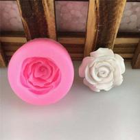 DIY Rose-Shaped Silicone Mold for Fondant, Cake Decoration, Chocolate, and Candles
