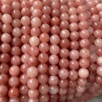 Optimizuuoti saulės akmens apvalūs perliniai karoliukai „pasidaryk pats“ papuošalų aksesuarams Apyrankėms 6mm (approx. 60 beads) brown