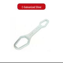 Universal Self-Tightening Double-Ended Plum Wrench - Adjustable Multifunctional Quick Tool white