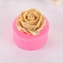 3D Lilac Rose Lily Creative Shape Fondant Silicone Mold Plaster Cake Decoration DIY Chocolate Baking Tools Soap Mold Accessories rose