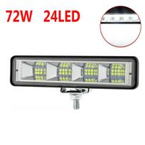 72W Automobilio Darbinis Šviesos LED Juosta 4x4 24 LED Darbinė Šviesa Juosta Ekskavatorius 12V/24V LED Kombinuotas Šviesos Pluoštas Beveikiesiems SUV ATV Valtims Sunkvežimiams Priešrūkinis Žibintas Vairavimo Žibintas Lempa 1PC 72W 24Lamp