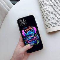 JO37 Lilo ir Stitch dėklas telefonui Motorola Edge 50 40 30 Pro NEO Ultra Fusion Lite Plus G04 G04S G05 G15 G14 G24 G34 G35 G45 G54 G52 E32 Moto G45 5G rusvai geltona