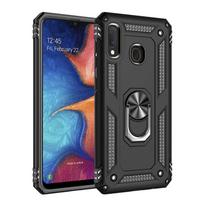 Samsung A20e Armor Smūgiams atsparus dėklas Samsung Galaxy A20e Karinio lygio Apsauginis Žiedas Laikiklis Magnetinis Dangtelis Samsung A 20e for A20E