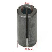 Griebtuvo adapterio įvorė, konusinė veržlė 6 mm 12,7 mm grąžtams ir frezeriams 12.7-6