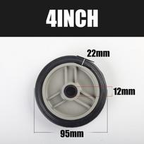 Caster Wheels Shock Absorption Air Compressor Belt Type 4Inch