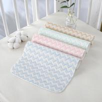 Neperšlampamas medvilninis kūdikio sauskelnių paklotas - Plaunamas ir pralaidus orui naujagimiams 25*35 stitched