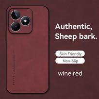 For Oppo Realme C53 Case 6.74''  Luxury Matte Leather Shockproof Phone Case for Opo Appo Realme C53 4G RealmeC53 C 53 Back Cover For Realme C53