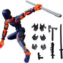 13 CM kelių jungčių kilnojamas figūrų keitimo robotas, 3D spausdintas manekenas, 13 veiksmo figūrėlių žaislai, vaikai, suaugusieji, tėvai ir vaikai