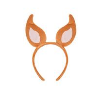 Lapės ausų lankelis, pliušinė uodega, peteliškė, šunų netikra nosis, šunų plaukų lankelis, gyvūnų Cosplay kostiumų rinkinys Helloweenui