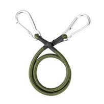 30/60/90/120CM 8MM Bungee Cord with Carabiner Hook Heavy Duty Outdoor Camping RV Tent Bike Kayak Luggage Cargo Elastic Tie Downs Rope 60 cm