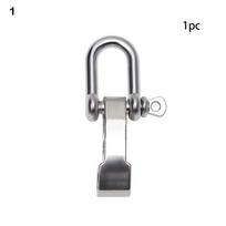Shackle Buckle Paracord Bracelets accessories Survival Rope Paracords O-Shaped Bracelet Buckles 1pc style 1
