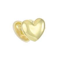 1PC Vintage Simple No Piercing Fake Heart Clip Earrings for Women Fashion Jewelry Silver Color Ear Cuff 2024 New Party Gifts 1pcs sidabras