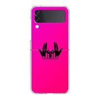 Phone Case For Samsung Galaxy Z Flip 3 4 5 Hard Folding Clear PC Bumper JuL Rapper For Samsung Z Flip 6 Cover Samsung Z Flip 4
