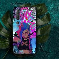 Anime Arcane Jinx-Vi Phone Case For Redmi Note 4 X 5 A 6 7 8 T 9 9S 10 11 11S 11Epro Poco M3 pro Redmi Note 8T