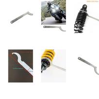 K1AE Motorcycle Shock Absorbers Adjustment Wrench Spanner Compact Design Bike Maintenance Tool For Mechanics Enthusiasts China Mainland