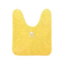 Multifunctional Cartoon Baby Bibs Waterproof Saliva Towel Soft Skin-Friendly Toothbrush Washing Face Bath Towel for Toddlers Kids geltona