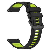 20mm 22mm silikoninis sportinis dirželis Garmin Forerunner 265 570 165 645 minkštas apyrankės Vivoactive 4 5 6 Venu sq 2 3 keičiama juosta 1pcs 20mm