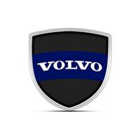 3D Metalinis automobilio emblemos lipdukas Volvo XC90 XC60 XC40 V40 V50 V60 S40 S50 S60 S70 S80 S90 240 C70 Vnl Sunkvežimiui
