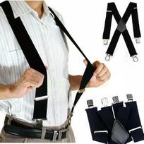 Unisex aukšto tempimo kelnės Kelnės Odinės X Nugaros reguliuojamos kelnės juoda