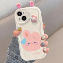 3D Cute Frog Rabbit Bear Phone Case For Xiaomi Redmi 14C 13C 12C 10C K50 K40 Note 14 13 12 11 10 9 Pro Plus 4G 5G Soft TPU Cover Redmi 12C 4G