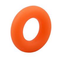 Silicone Grip Strength Trainer Ring Hand Grip Finger Training Ring Anti-slip Forearm Strengthener Circle Portable oranžinė