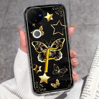 For Vivo V50 Lite V50E Back Cover Fashion Star Letters Soft TPU Silicone Transparent Phone Cases For Vivo V 50e V 50Lite Housing vivo V50 Lite 4G