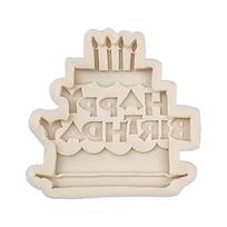 Happy Birthday Silicone Mold Fondant Cake Border Mould Chocolate Mould Cake Decorating Tools Kitchen Baking Accessories 1