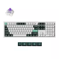Klaviatūra Keychron Q6 Magnetinė Hall Effect (Shell White) - Gateron Magnetic Nebula Switches