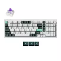 Klaviatūra Keychron Q5 Magnetinė Hall Effect (Shell White) - Gateron Magnetic Nebula Switches