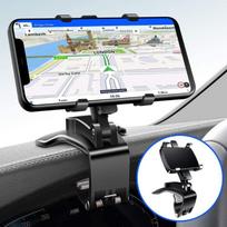 Reguliuojamas automobilinis mobiliojo telefono laikiklis Stovas telefonui IPhone Xiaomi Redmi Huawei Samsung Universalus mobiliojo telefono laikiklis LS gray