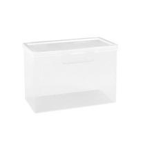 Kortų laikymo dėžutė Skaidri plastikinė dėžutė Žaidimo kortų laikymo dėžutė ID kortelių vizitinių kortelių laikymo dėžutė