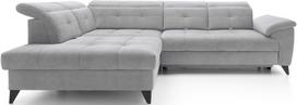 Kampinė sofa Inferne Aura 04, pilka sp., kairinė, 297 x 210 cm x 107 cm