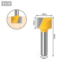 Bit Router Bit CNC Milling Cutter Engraving Bit Woodworking 8*25mm Bottom Cleaning Router Bit 1pc 8*16mm 8*18mm 8*20mm 8X22mm