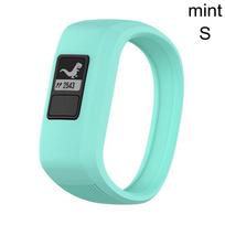 Smart Watch Soft Sports Wristbands Silicone Watch Band Children Bracelet Strap L mėlyna