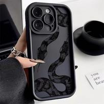 Applicable to iphone16pro mobile phone case Apple 15/14 dark double python 11 European and American 13promax new 12 iPhone 16
