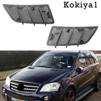 Hood Air Vent Hood Grille 1648804305 for Mercedes Benz W164 ML/GL-Class GL350 GL450 ML350 ML450 2006-2011 Hood Upper Grill Vent Right gray