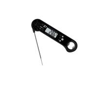 Digital Meat Thermometer with Built-In Bottle Opener Instant Read Food Temperature Gauge for BBQ Cooking Kitchen Use High Accuracy One Size juoda