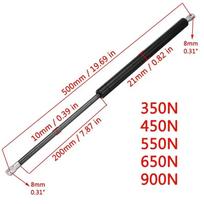 2pcs 350-900N 500mm Car Gas Strut Bars Gas Spring Hood Support Rod Shock Lift for RV Bed Window Bus Caravans 350N