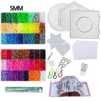 Fuse Beads 48 Colors Adults Hama Beads Complete Kit Puzzle Toys 24/48 Colors 5mm Ironing Beads Bead 24Color Big no Iron
