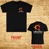 Men's and Women's T-shirts Ubuntu Linux Operating System XXXXL beige