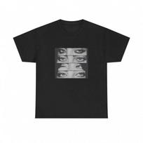 Fashion Women T-Shirt Singer Billie Eilish Eye Collage Graphic Printed S