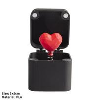 Love Rose Surprise Gift Boxs Christmas Fun Prank Gift Offices Desk Home Decor Valentine's Day  Gift Decoration Toys 5x5x5cm