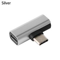 Fast Metal USB C AUX Splitter Type-C To Type-C Adapter Audio Convertor Headphone Jack sidabras
